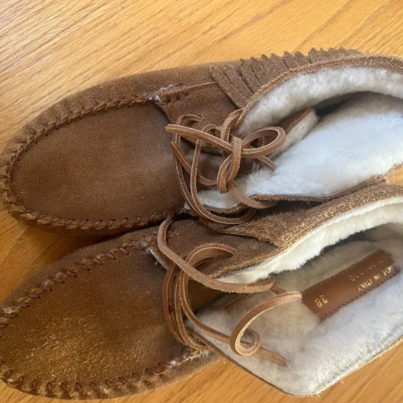 Saint Laurent shearling boots - Picture 3 of 4